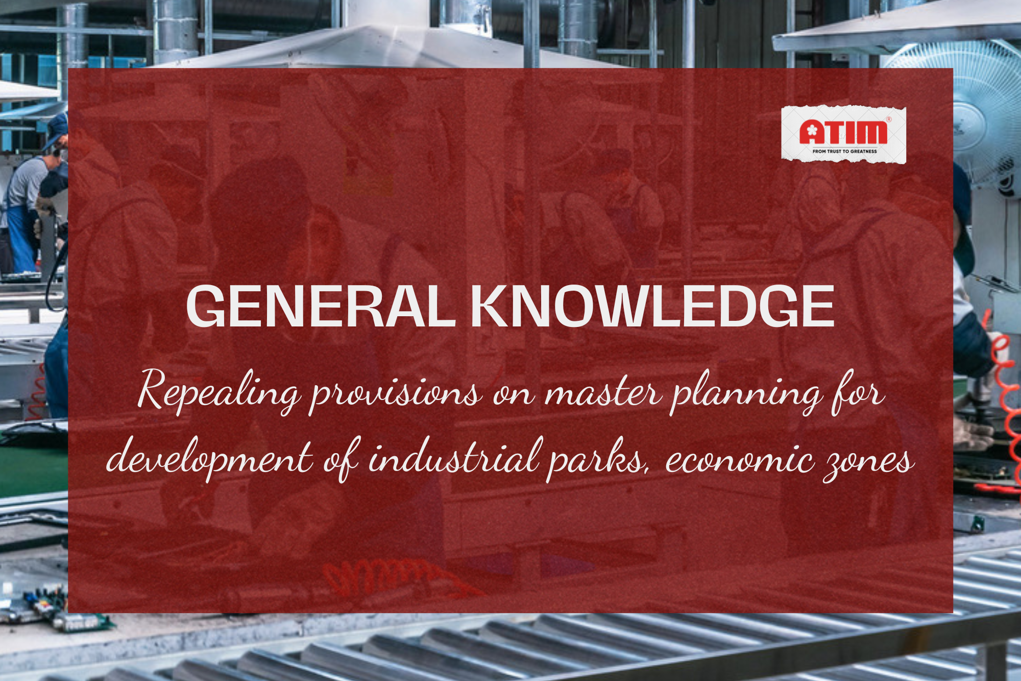 The new models of industrial parks and economic zones